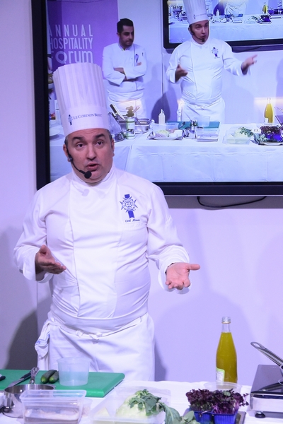 Le Cordon Bleu live cooking demonstration with Chef Emil Minev